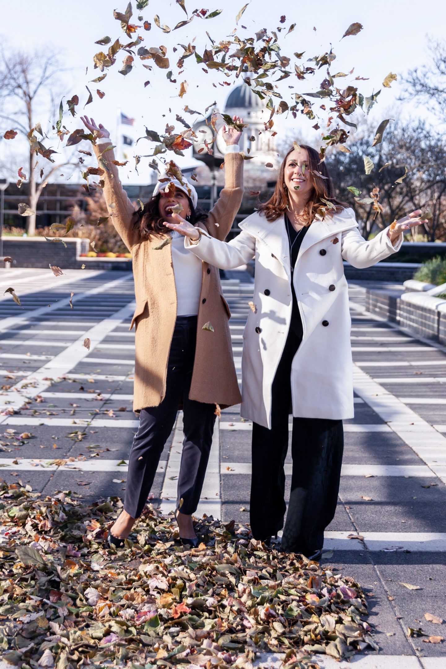 Ann Taylor Coat campaign