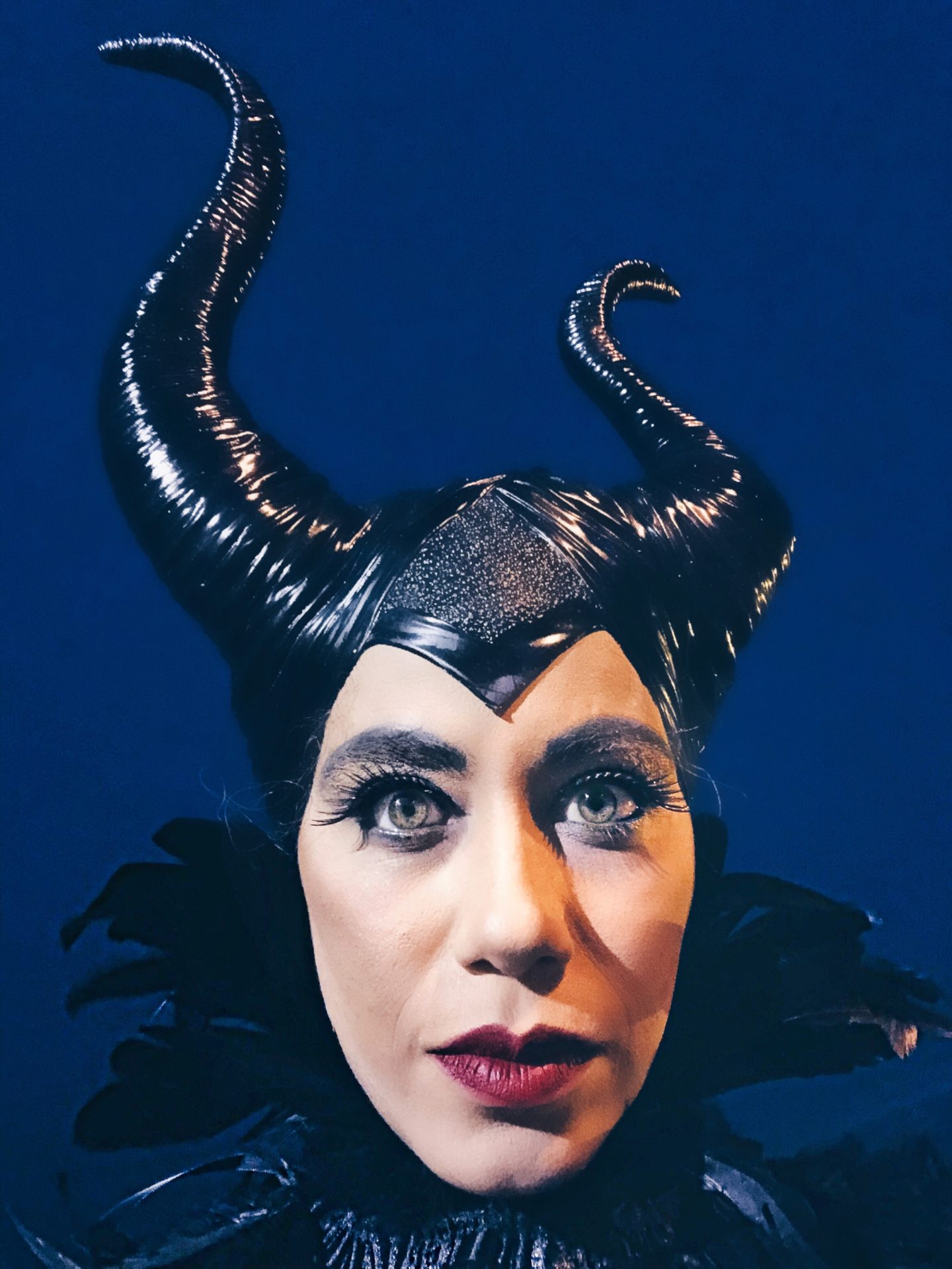 Halloween Maleficent Makeup