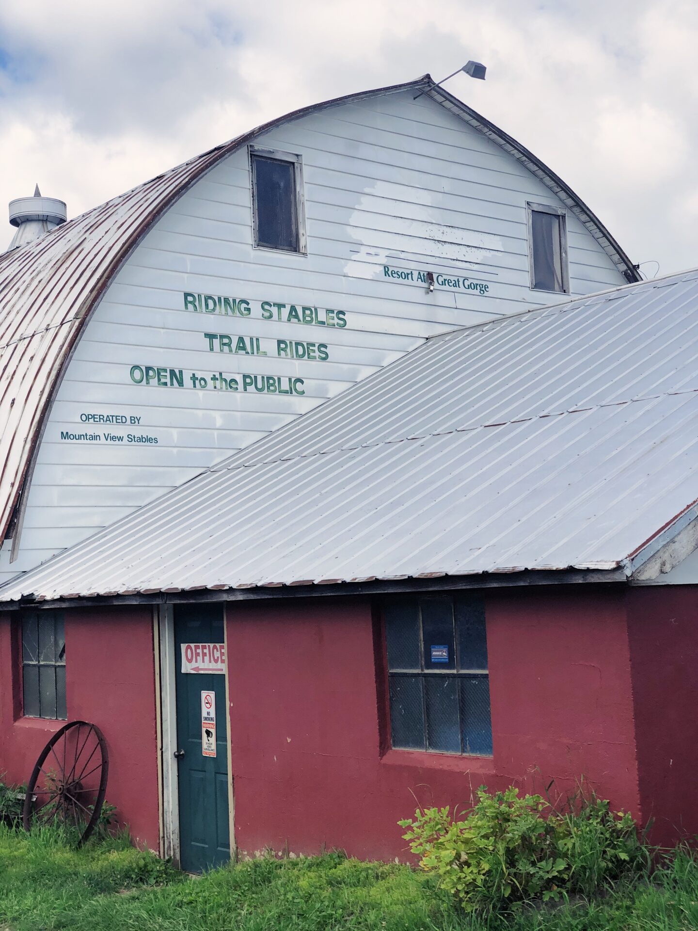 horseback riding stable