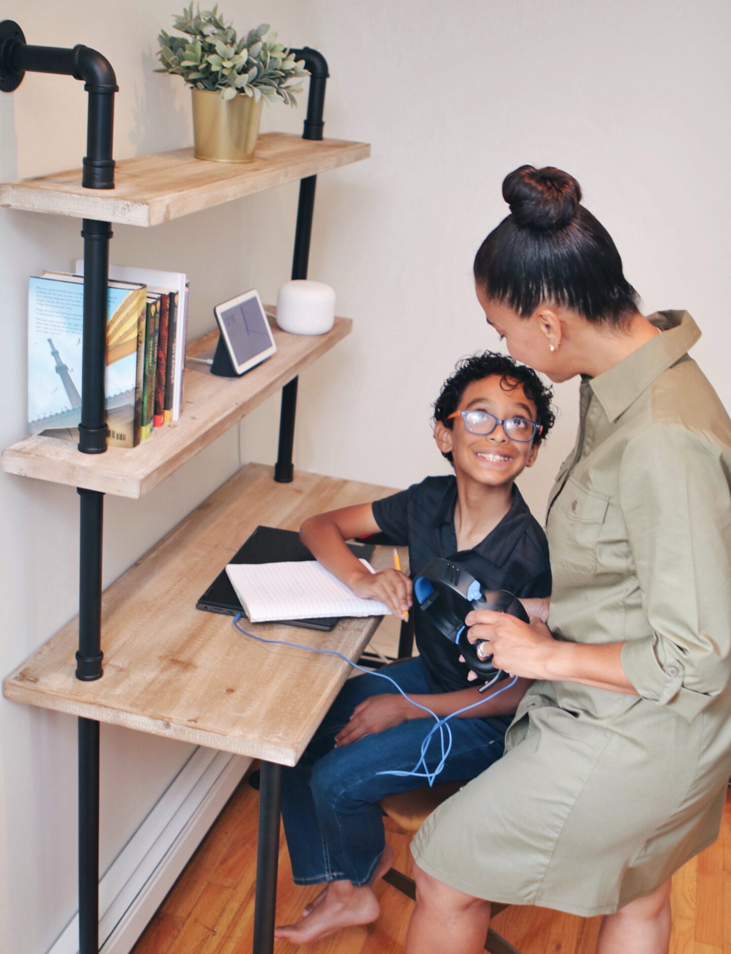 desk for kids learning at home