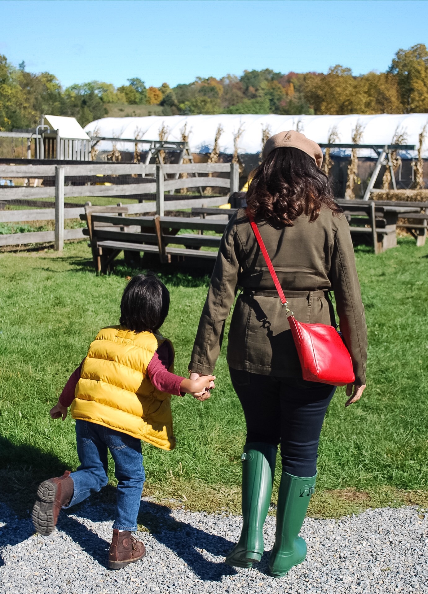 Fall Family Outing: Hunter Boots & IFB Links a la Mode! | This Season's