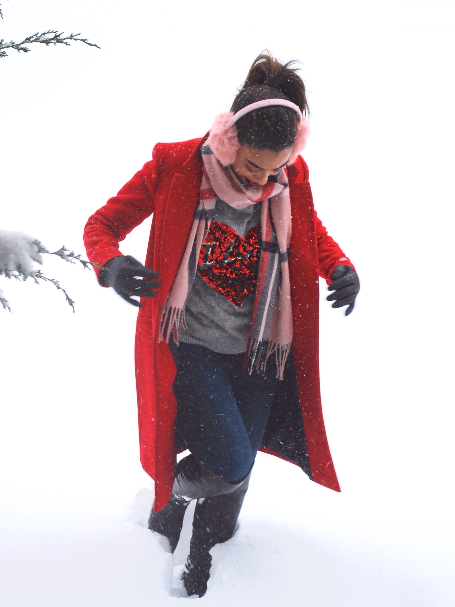 Red Heart Sweatshirt