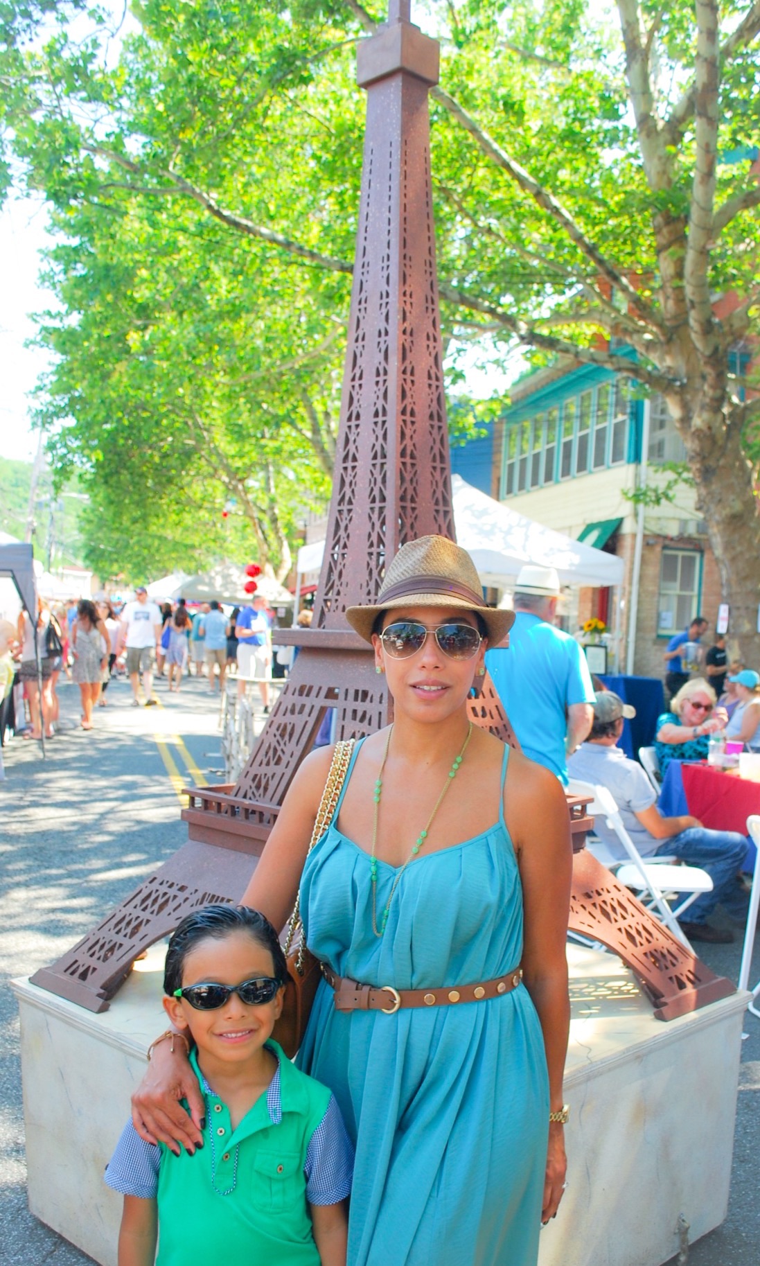 mom and son festival outfit