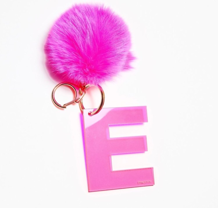 Pom pom key chain gift